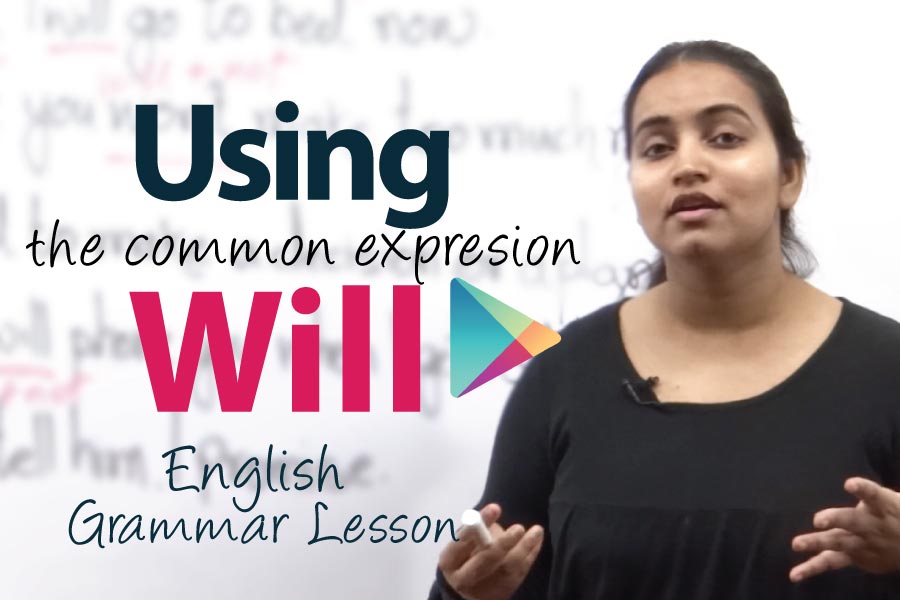 English Grammar lesson - Future tense
