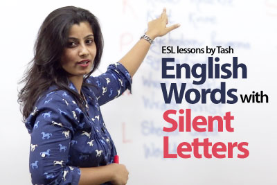 English words with silent letters - Free English lesson