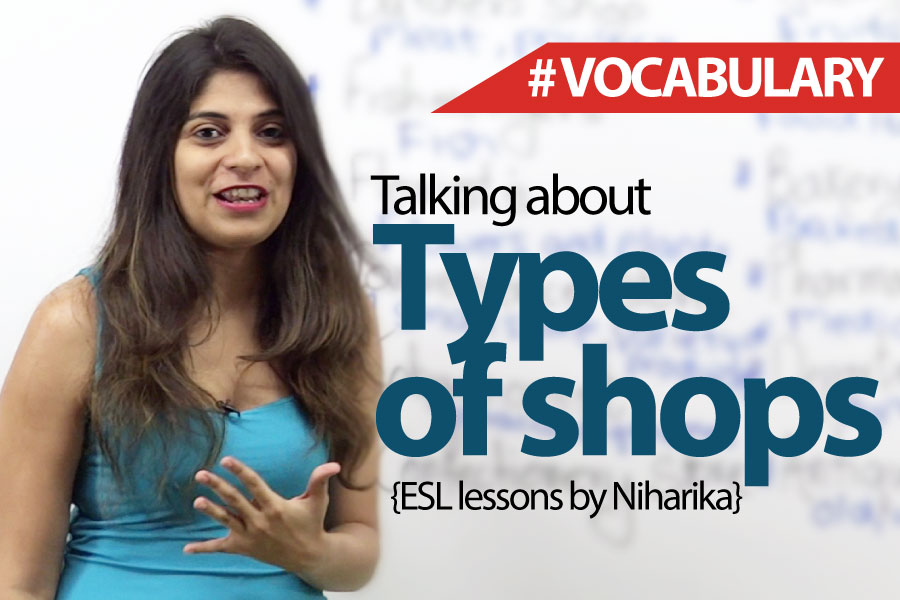 Types of Shops – English Vocabulary Lesson