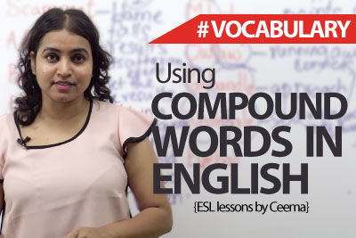 Compound words in English – English Vocabulary & Grammar Lesson