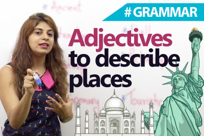 English lesson – Adjectives to describe places (English Grammar)