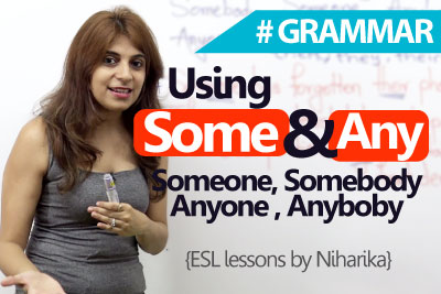 English Grammar Lesson – Some Vs Any (Learn Spoken English)