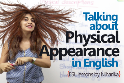 Spoken English lesson - Talking about physical appearance