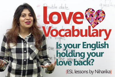 English Lesson - Love vocabulary for Valentine's day ( Learn English online for free)