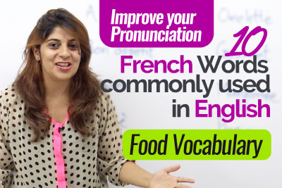 Free English lessons online - Food Vocabulary - Improve your English pronunciation