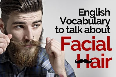 Learn English online for free. Talking about moustache & beard styles