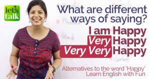 Synonyms for happy - I am Happy