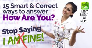 How to answer the question - How are you - English Greetings - Job Interview Questions