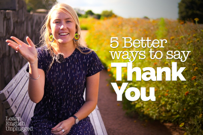English speaking practice lesson for beginners to learn how to say Thank you