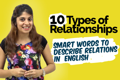 10 Types of Relationships - English Vocabulary Lesson to describe relationships | Learn Smart English Words