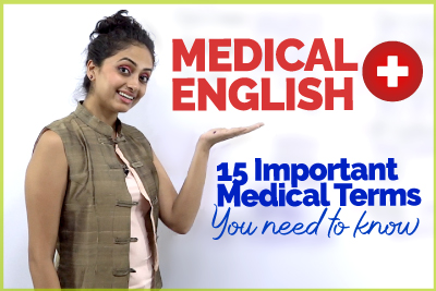 English Medical Vocabulary - Important Medical Terms Your Should Now | Learn English Online