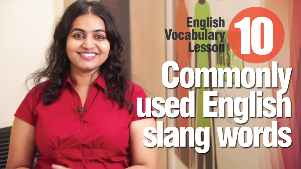 English Lesson - Slang words