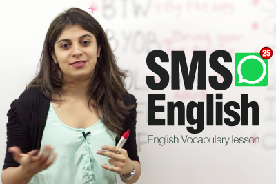 SMS English Lesson to learn Vocabulary