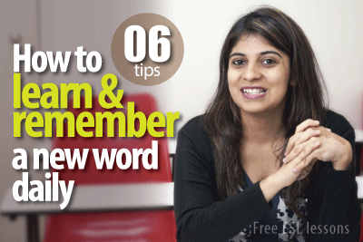 Tips and tricks to learn new English vocabulary