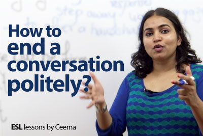 Business English lesson - Conversation skills