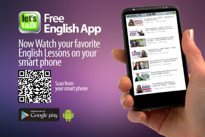 Free ESL English lessons mobile app