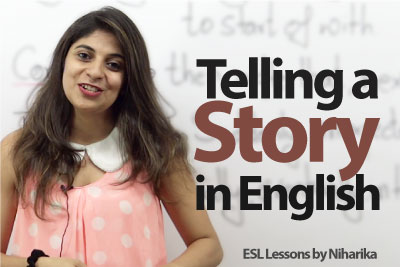 English lesson - Story telling