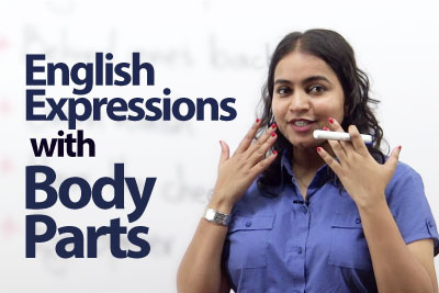 Learn English expressions with body parts - Free English (ESL) lesson
