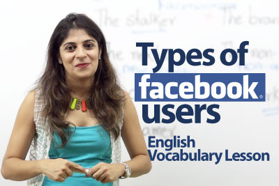 Types of Facebook users - English Vocabulary lesson