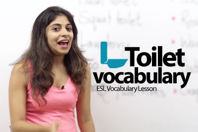 Toilet Vocabulary - Free Spoken English Lesson