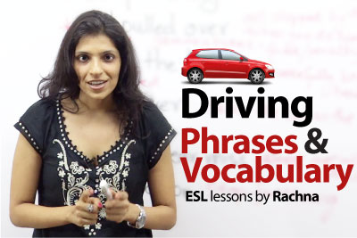 Phrases to talk about ‘Driving’ in English - Free English Lesson