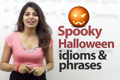 Spooky Halloween Idioms and Phrases - English Vocabulary Lesson