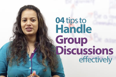04 tips to handle Group Discussions effectively - Free English lessons