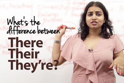 What's the difference between There, Their and They're? - English Grammar Lesson