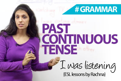 The Past Continuous Tense (I was Sleeping) - Free English Grammar Lesson