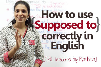 English grammar lesson to learn modal verbs and study using supposed to correctly to improve your English and speak fluent English