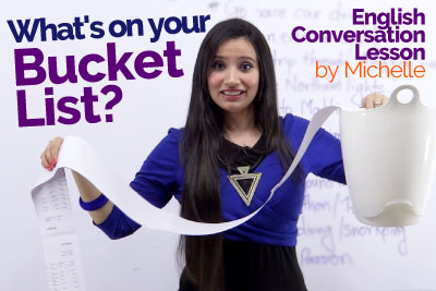Advanced English Lesson - The Bucket List