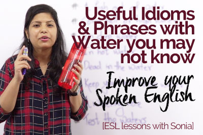 English idioms and phrases to improve your English speaking and speak English fluently & confidently