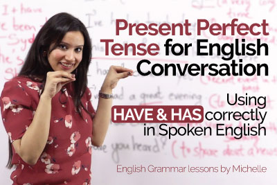 Present perfect tense - English Grammar lesson
