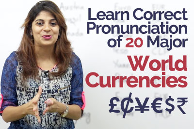 English speaking practice lesson - World currency