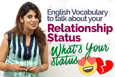 Talking about relationship status - English speaking practice lesson