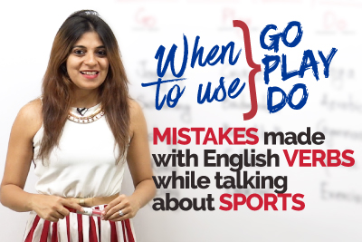 Mistakes in English with Verbs - Talking about Sports