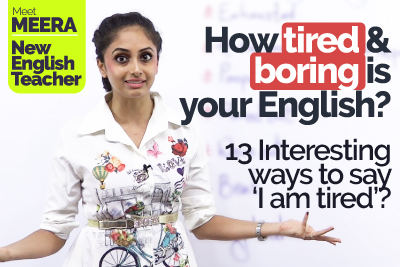 Learn English with Meera - English speaking practice lesson