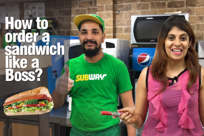 English Speaking Classes - How to order as subway sandwich?