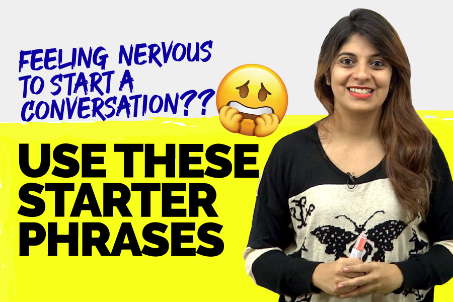 Nervous To Begin A Conversation? Use These Conversation Starter Phrases | English Speaking Practice