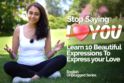 Don’t Say ‘I Love You’ - Learn 10 Beautiful English Expressions & Phrases to express your love | Valentine’s Day English Lesson