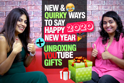 Fun & Quirky Ways To Wish Happy New Year 2020 | Learn English Greetings & Wishes For The New Year with Niharika & Ceema