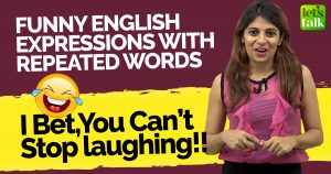 Funny English Expressions With Repeated Words That Would Make You Laugh! Learn English With Niharika