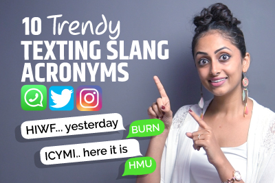 Trendy Texting Acronyms & Internet Slang Words (Abbreviations) | English Short forms For Chat & SMS