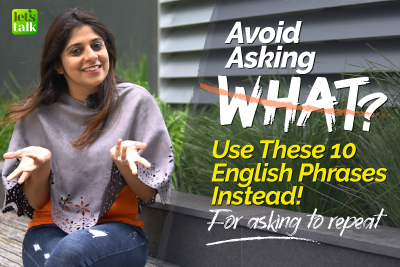Avoid Saying ‘What’ | Learn 10 Polite English Phrases For Asking To Repeat | English Lessons With Niharika